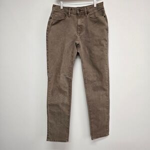 Proof Rover Pant Mens 30x32 Brown Tapered Stretch‎ Canvas Gorpcore Utility